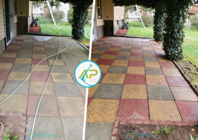 Surface Cleaning Before & After – AP Cleaning & Power Washing