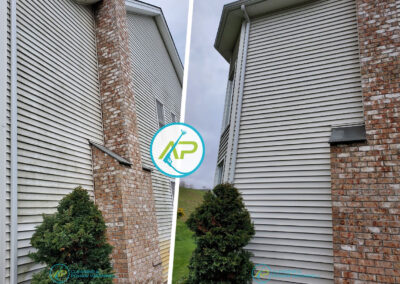 Building Exterior Cleaning Before & After – AP Cleaning & Power Washing
