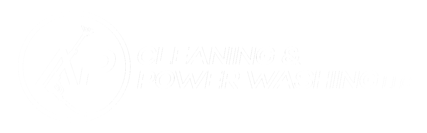 LOGO - White - AP Cleaning & Power Washing, LLC